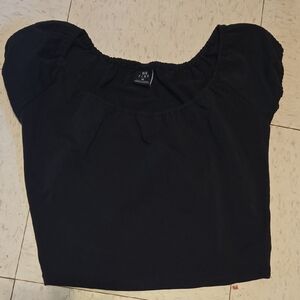 Elegant Black Women's Top